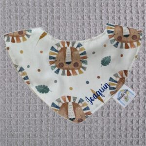 Bandana bebé cabezas de animales