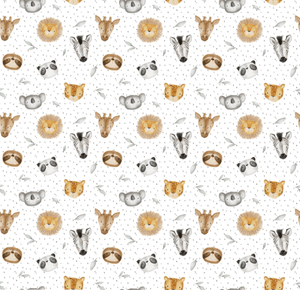 Canastilla bebé de Tela ESTMY1-JUNGLE-DOTS - Imagen 2