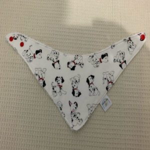 Bandana bebé 101 dálmatas