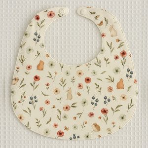 Baberos Bebé Personalizados de Bambú y Telas Estampadas