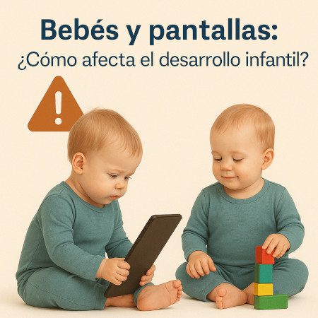 Bebes y pantallas Como afecta el desarrollo infantil