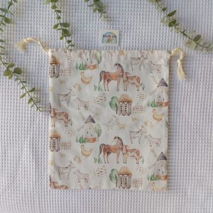 Bolsa de muda animales de la granja