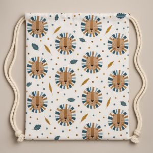 Bolsas de Tela Estampadas para Muda de Bebé