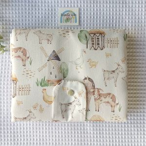 Cambiador de pañales bebé Animales de la granja 1