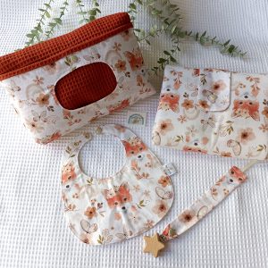 Canastilla bebé por Telas