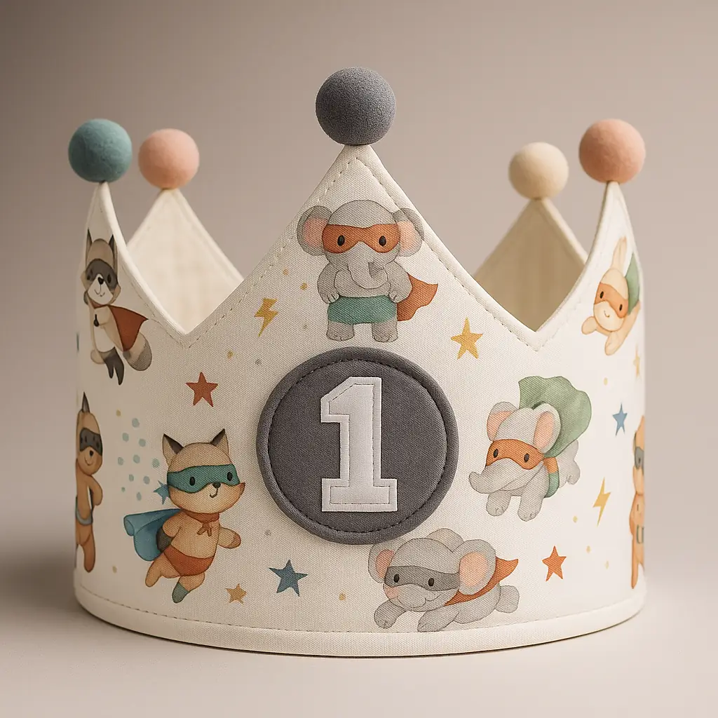 Las coronas de cumpleaños más originales y temáticas para niños y niñas.